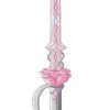 Roze prinsessenzwaard van Little Adventures met sierlijke paarse details en een bloemvormige handbescherming.