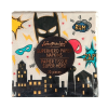 Superhero servetten van Great Pretenders met Batmanmasker, stripkreten en een donkere stadsachtergrond, verpakt per 20 stuks