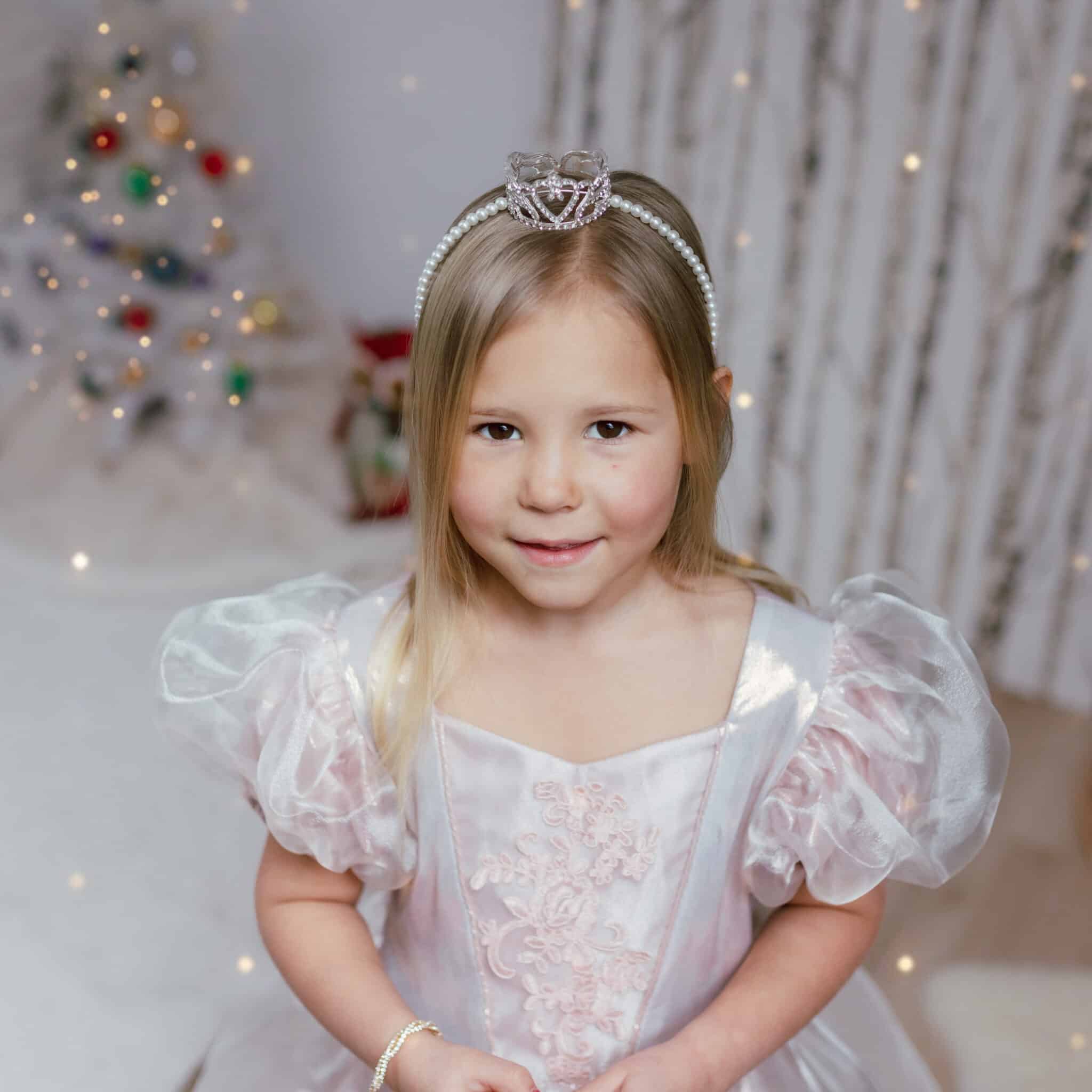 Great Pretenders Tiara met Parels & Hart | Prinsessenkroon - Afbeelding 4